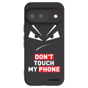 Picasee silikonski črni ovitek za Google Pixel 9 - Evil Eye - Transparent