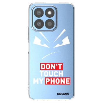 Picasee silikonski prozorni ovitek za Honor X8c - Evil Eye - Transparent