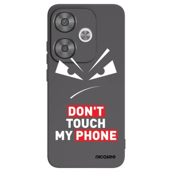 Picasee silikonski črni ovitek za Xiaomi Poco F6 - Evil Eye - Transparent