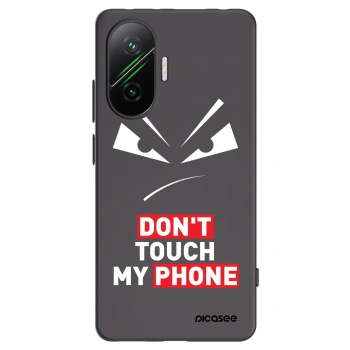 Picasee silikonski črni ovitek za Xiaomi Poco F7 Pro 5G - Evil Eye - Transparent