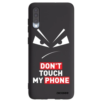 Picasee silikonski črni ovitek za Samsung Galaxy A70 A705F - Evil Eye - Transparent