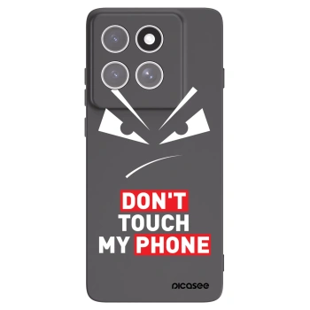 Picasee silikonski črni ovitek za Motorola Edge 60 Pro - Evil Eye - Transparent