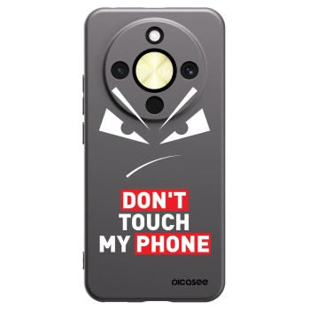 Picasee silikonski črni ovitek za Honor Magic8 Lite 5G - Evil Eye - Transparent