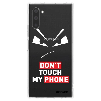 Picasee silikonski prozorni ovitek za Samsung Galaxy Note 10 N970F - Evil Eye - Transparent