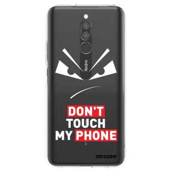 Picasee silikonski prozorni ovitek za Xiaomi Redmi 8 - Evil Eye - Transparent