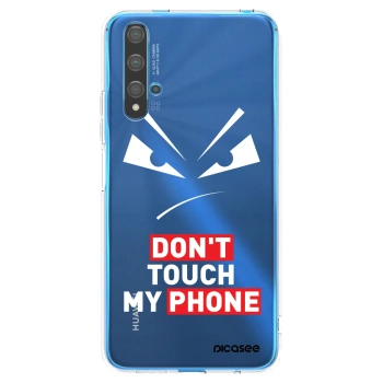 Picasee silikonski prozorni ovitek za Huawei Nova 5T - Evil Eye - Transparent