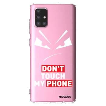 Picasee silikonski prozorni ovitek za Samsung Galaxy A71 A715F - Evil Eye - Transparent