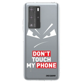 Ovitek za Huawei P40 Pro - Evil Eye - Transparent