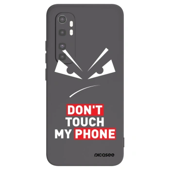 Picasee silikonski črni ovitek za Xiaomi Mi Note 10 Lite - Evil Eye - Transparent