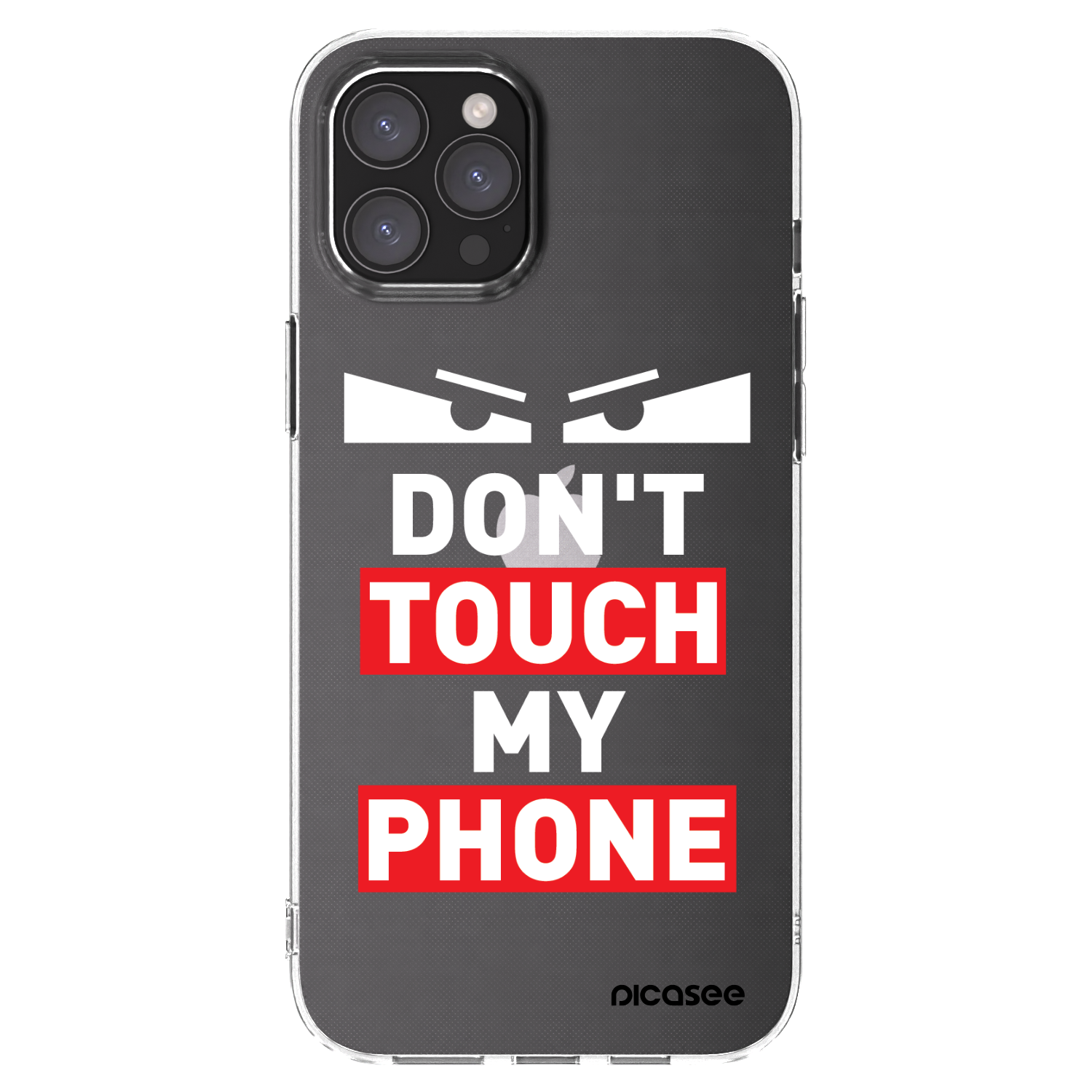 Picasee silikonski prozorni ovitek za Apple iPhone 12 Pro Max - Shadow Eye - Transparent