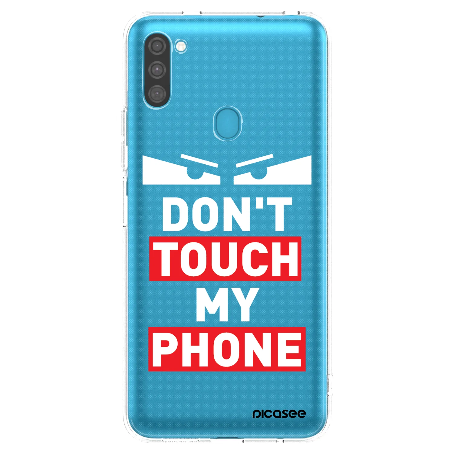 Picasee silikonski prozorni ovitek za Samsung Galaxy M11 - Shadow Eye - Transparent