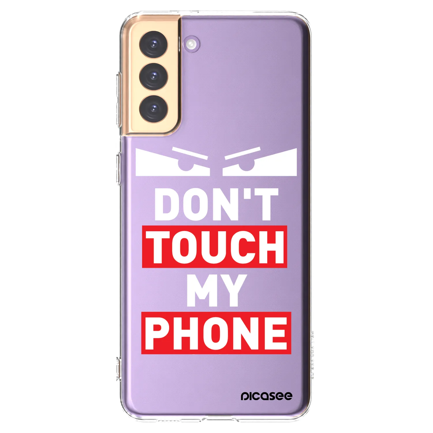 Picasee silikonski prozorni ovitek za Samsung Galaxy S21+ 5G G996F - Shadow Eye - Transparent