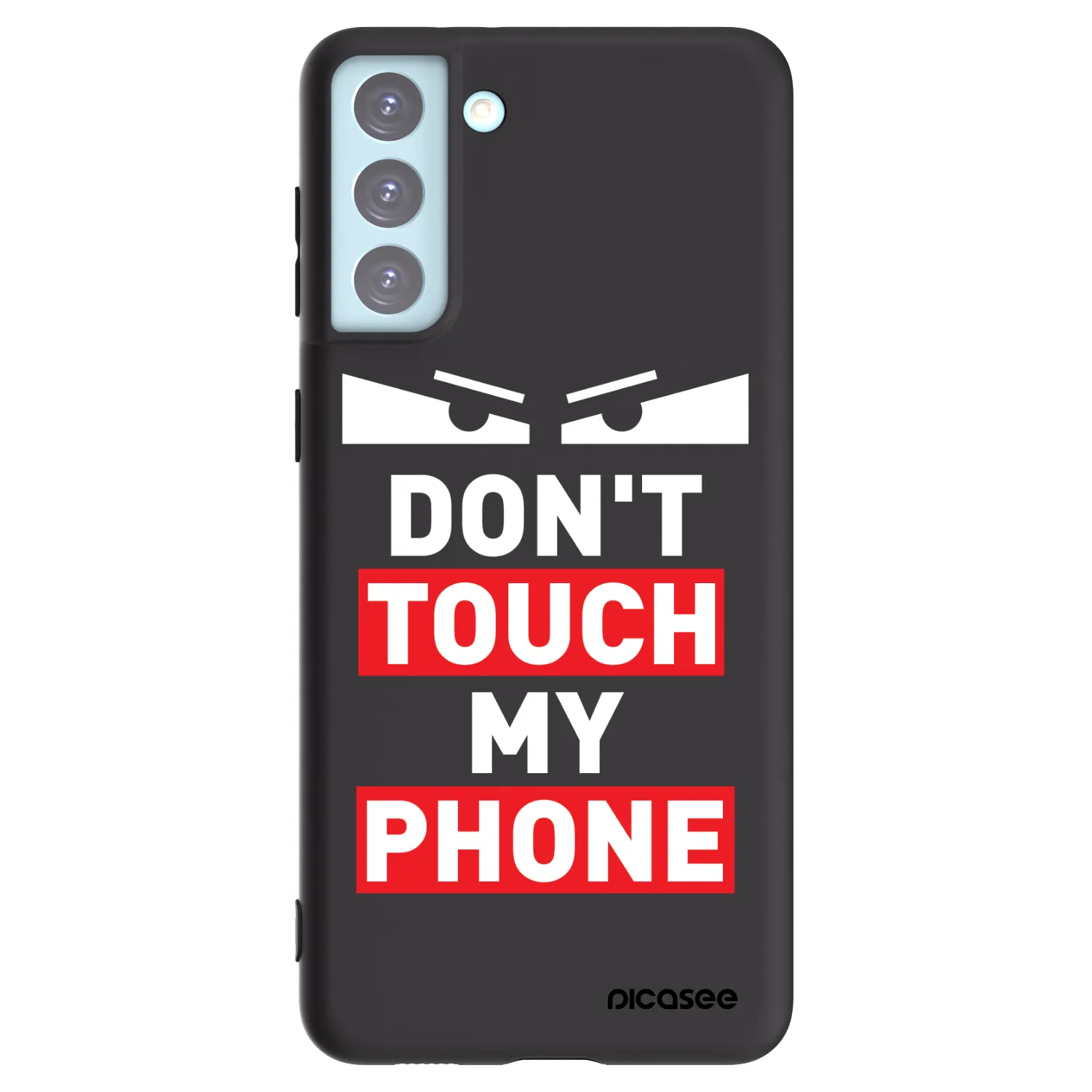 Picasee silikonski črni ovitek za Samsung Galaxy S21+ 5G G996F - Shadow Eye - Transparent