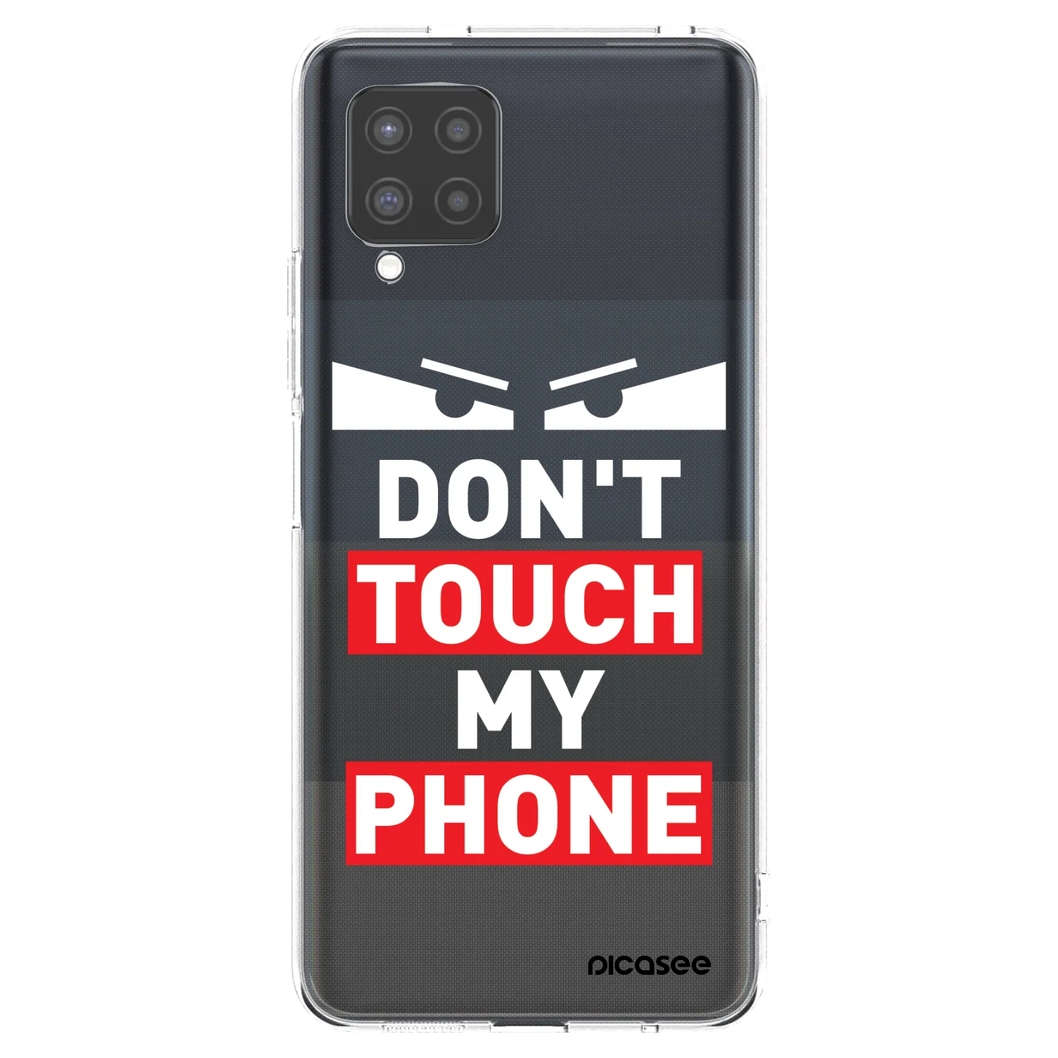 Picasee silikonski prozorni ovitek za Samsung Galaxy A42 A426B - Shadow Eye - Transparent