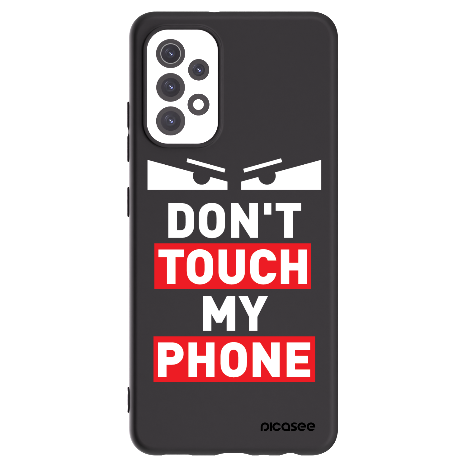 Picasee silikonski črni ovitek za Samsung Galaxy A32 5G A326B - Shadow Eye - Transparent