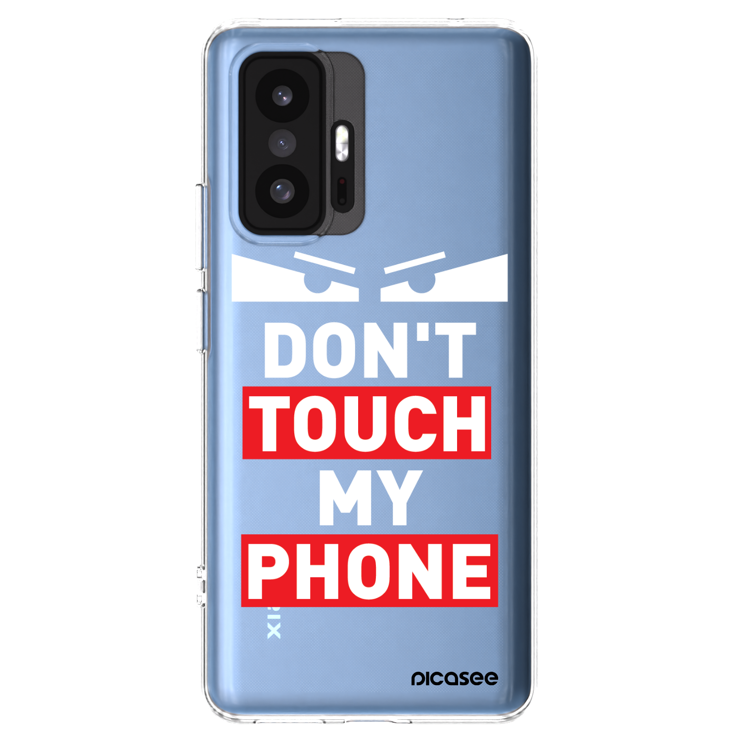 Picasee silikonski prozorni ovitek za Xiaomi 11T - Shadow Eye - Transparent