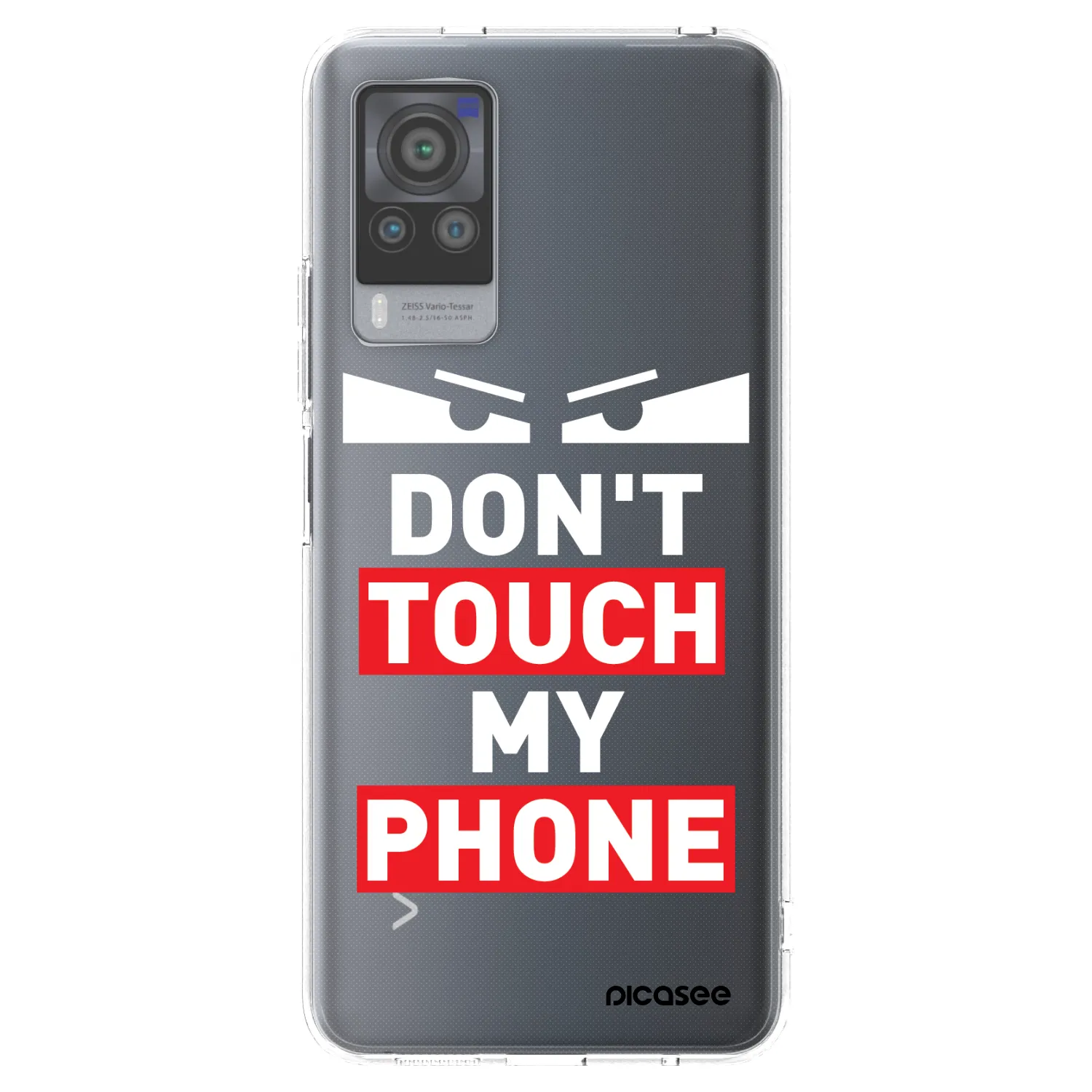 Picasee silikonski prozorni ovitek za Vivo X60 Pro 5G - Shadow Eye - Transparent