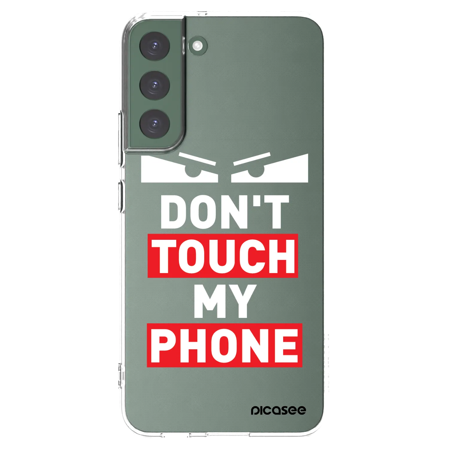 Picasee silikonski prozorni ovitek za Samsung Galaxy S22+ 5G - Shadow Eye - Transparent