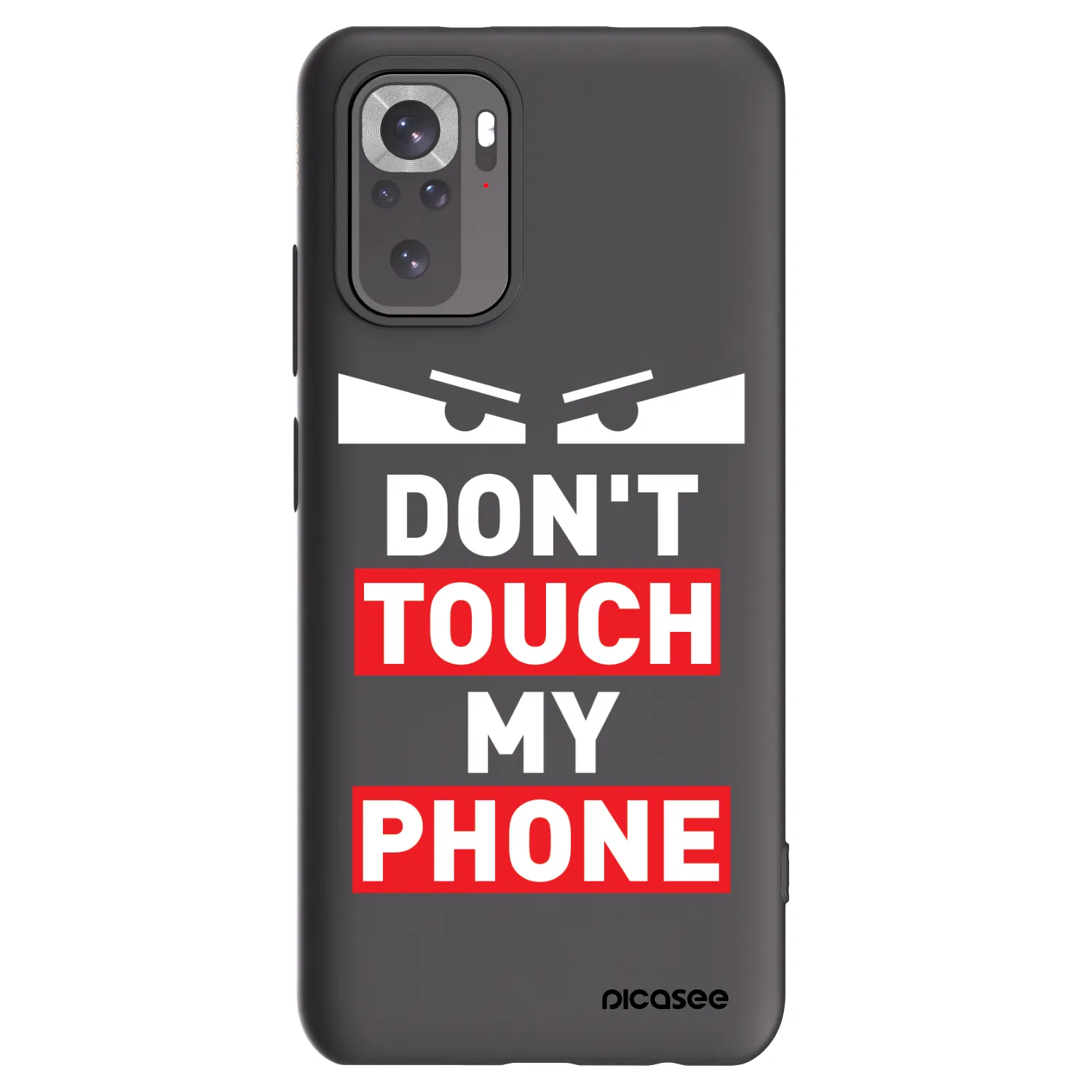 Picasee silikonski črni ovitek za Xiaomi Redmi Note 11S 4G - Shadow Eye - Transparent