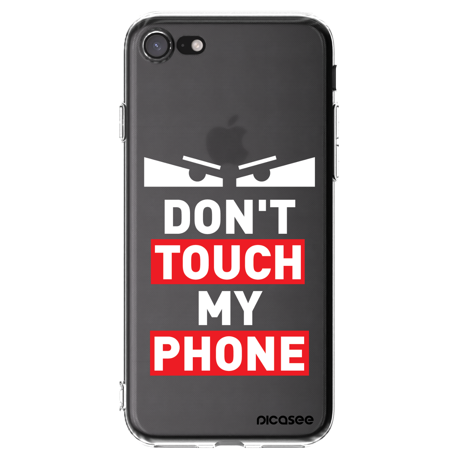 Picasee silikonski prozorni ovitek za Apple iPhone SE 2022 - Shadow Eye - Transparent