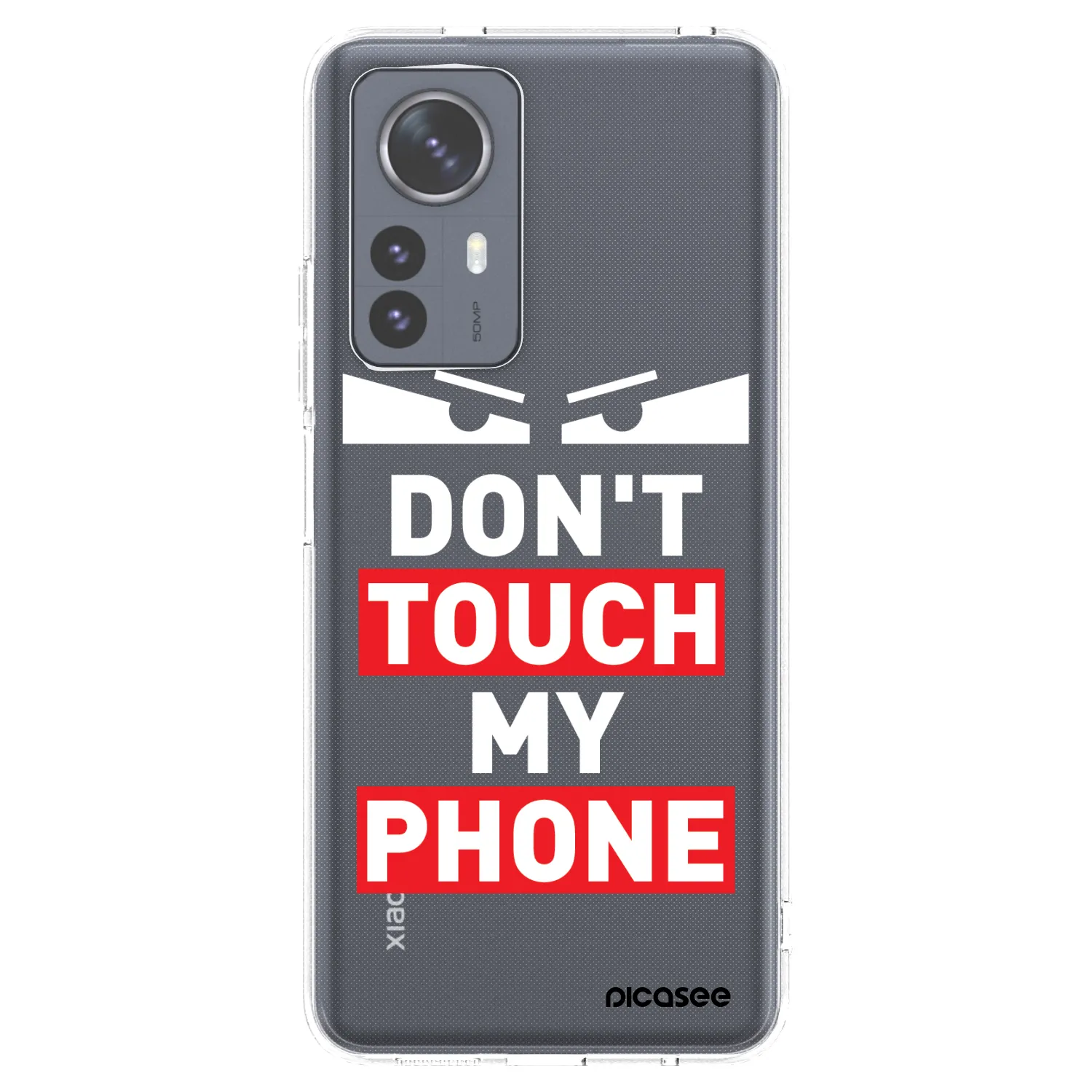 Picasee silikonski prozorni ovitek za Xiaomi 12 Pro - Shadow Eye - Transparent