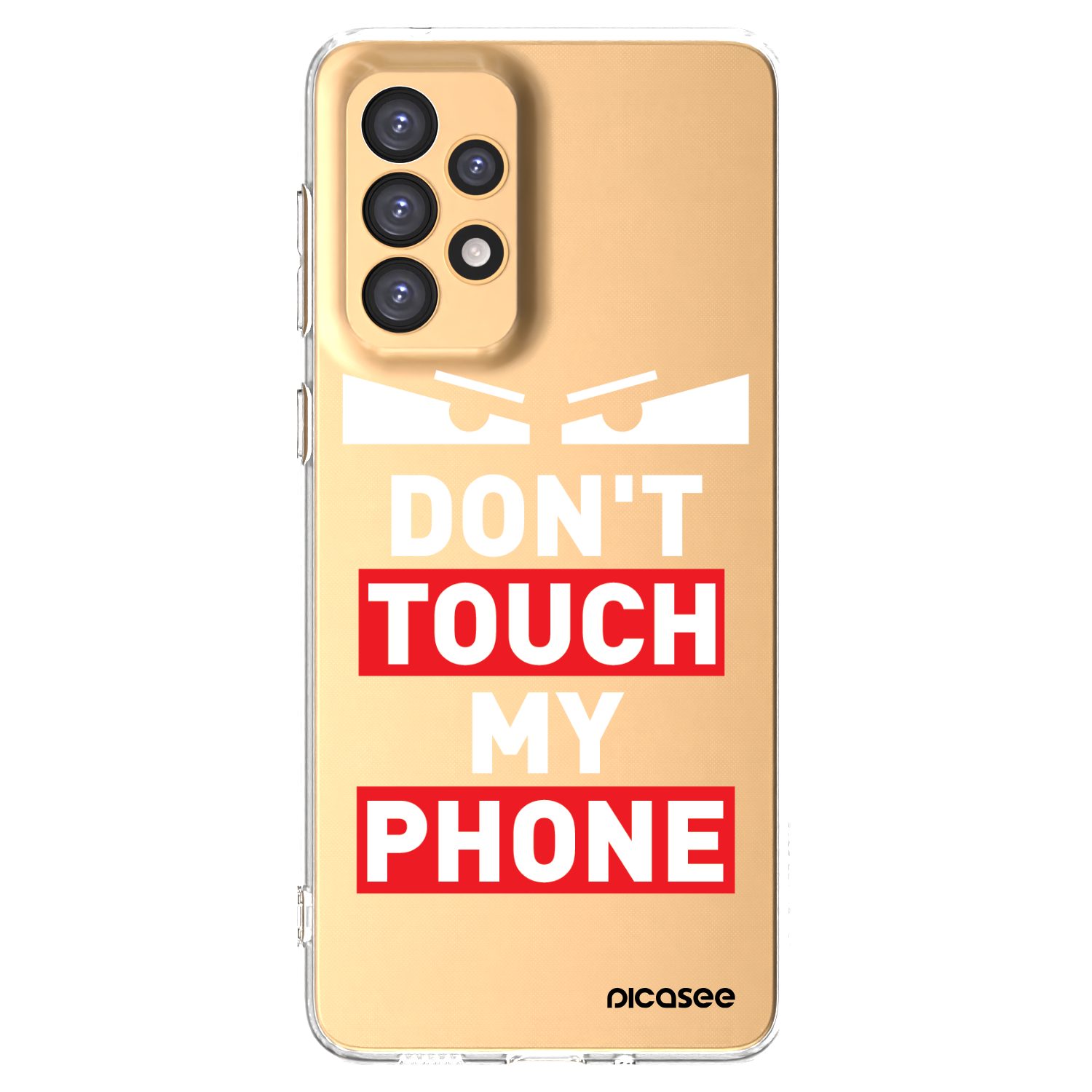 Picasee silikonski prozorni ovitek za Samsung Galaxy A33 5G A336 - Shadow Eye - Transparent