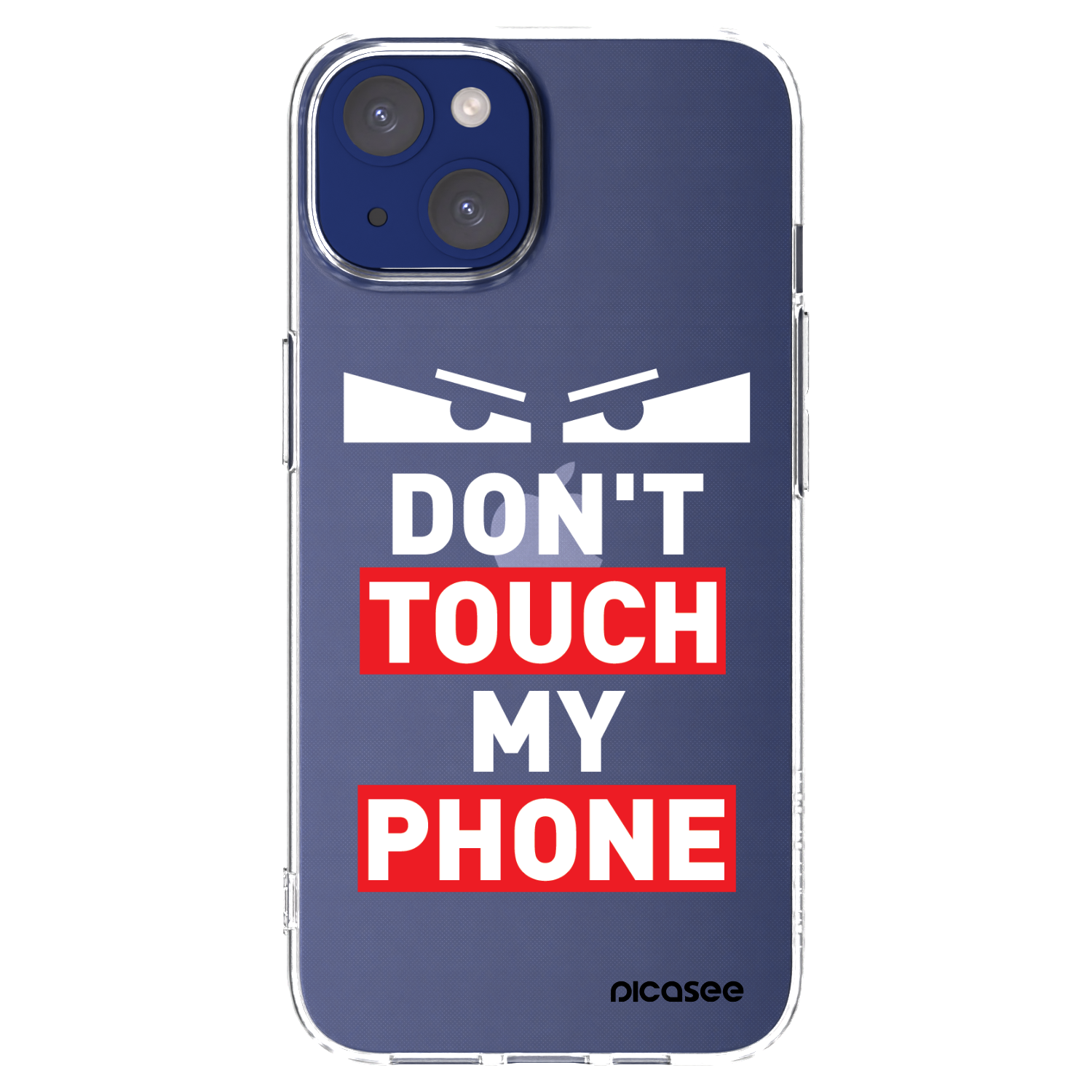 Picasee silikonski prozorni ovitek za Apple iPhone 14 - Shadow Eye - Transparent