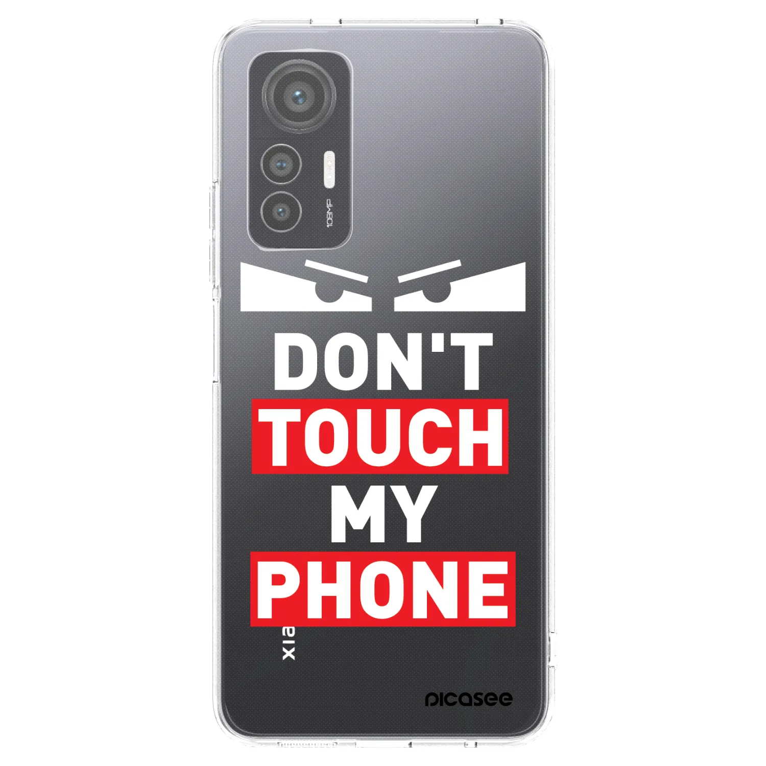 Picasee silikonski prozorni ovitek za Xiaomi 12 Lite - Shadow Eye - Transparent