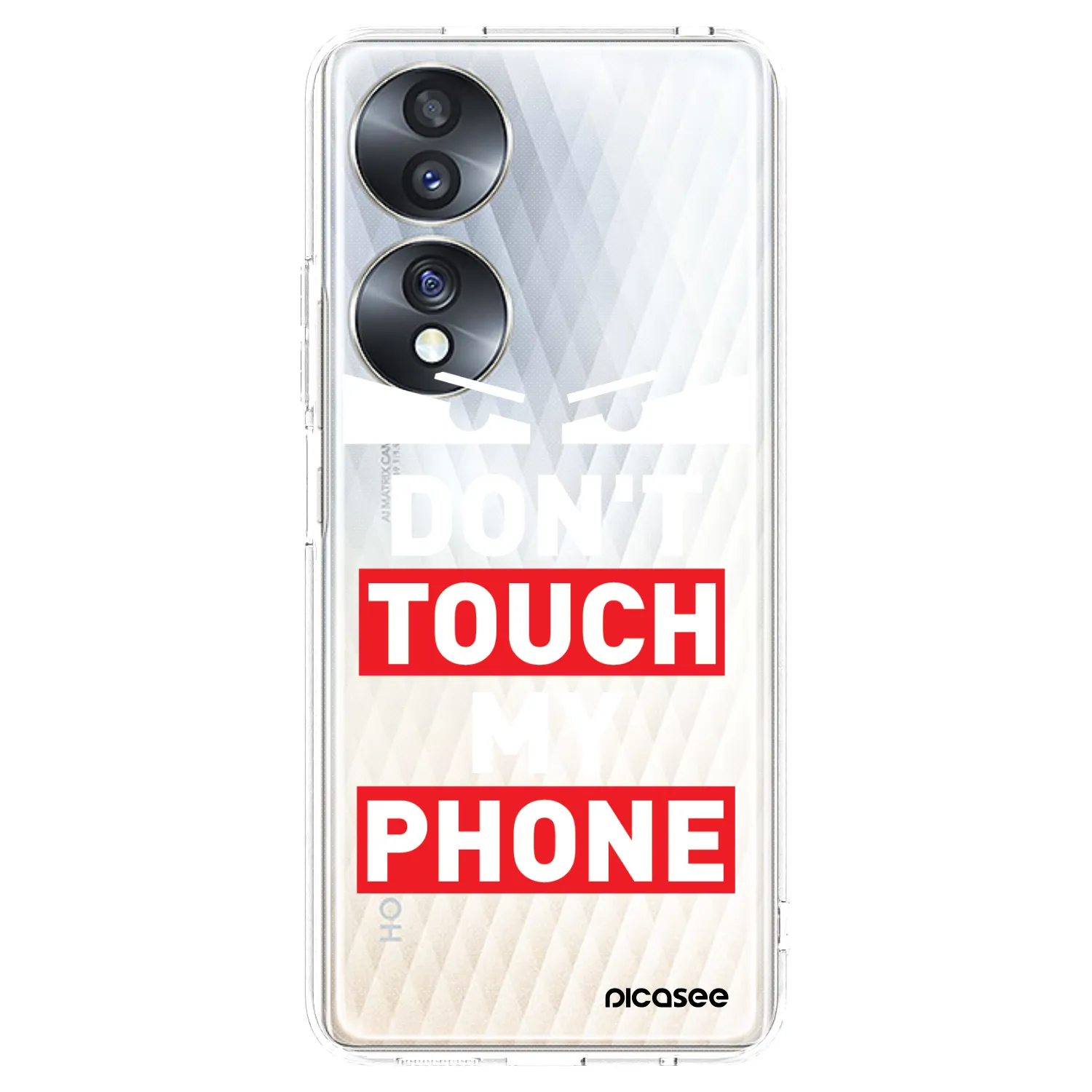 Picasee silikonski prozorni ovitek za Honor 70 - Shadow Eye - Transparent