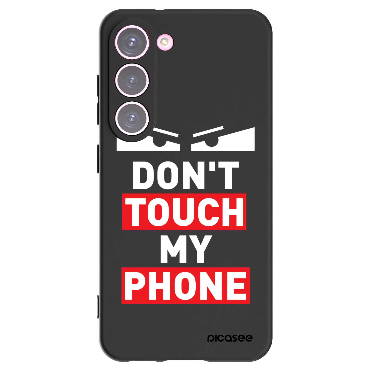 Picasee silikonski črni ovitek za Samsung Galaxy S23 5G - Shadow Eye - Transparent