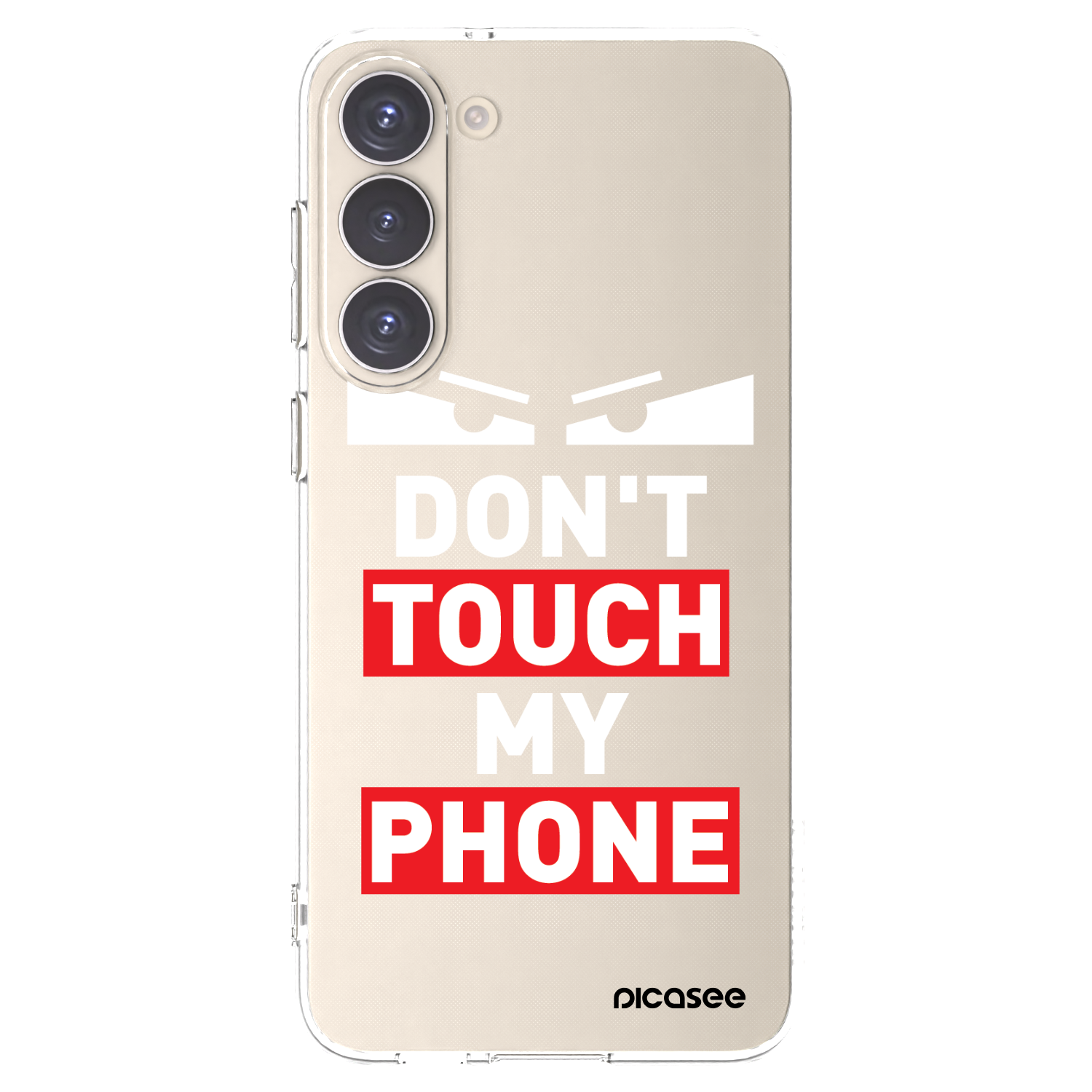 Picasee silikonski prozorni ovitek za Samsung Galaxy S23+ 5G - Shadow Eye - Transparent