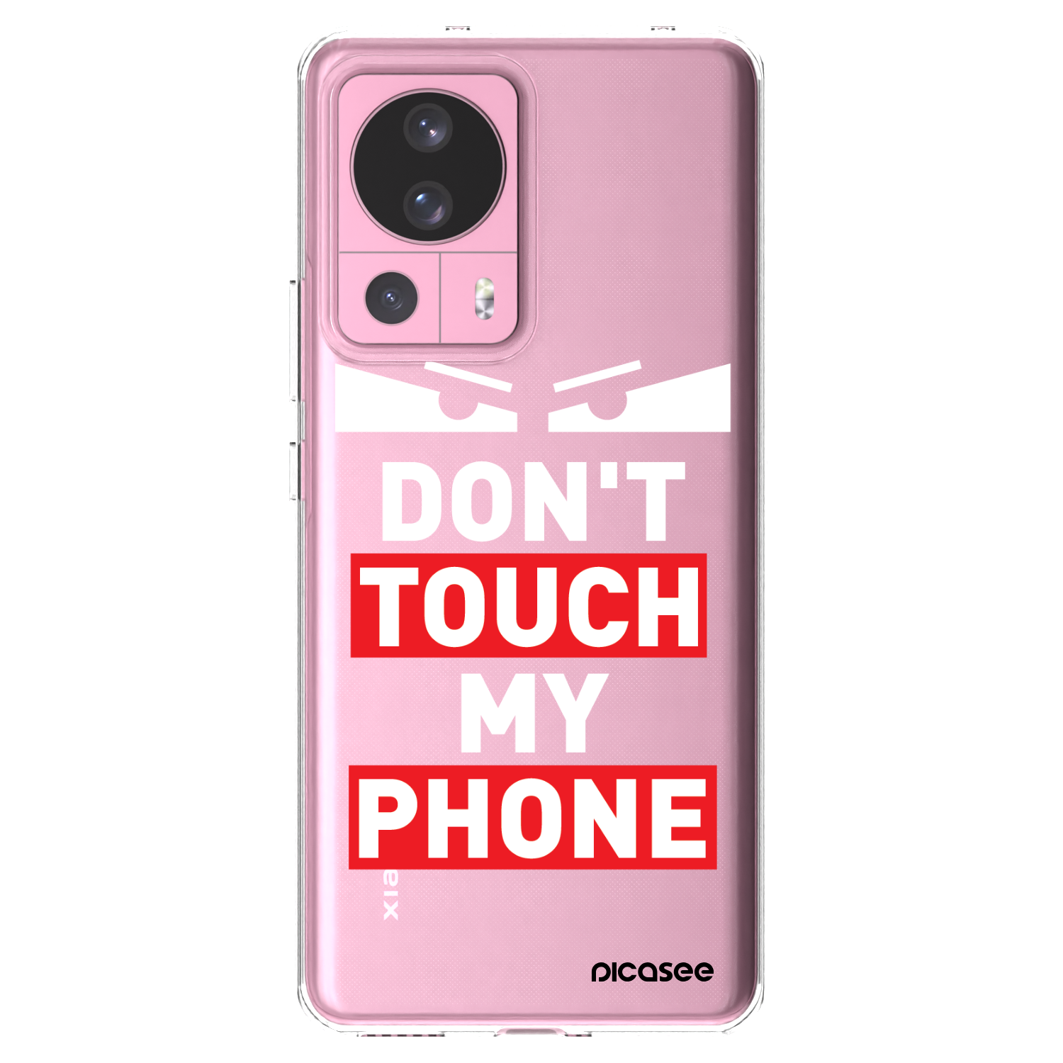 Picasee silikonski prozorni ovitek za Xiaomi 13 Lite - Shadow Eye - Transparent