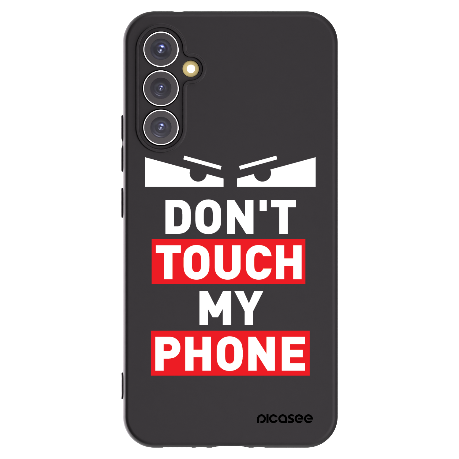 Picasee silikonski črni ovitek za Samsung Galaxy A34 5G A346B - Shadow Eye - Transparent