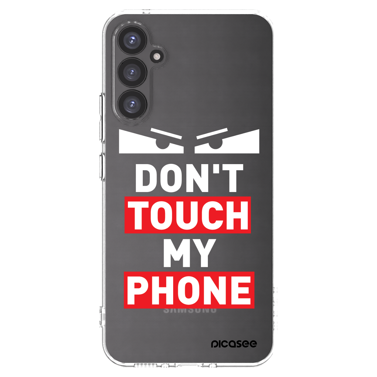 Picasee silikonski prozorni ovitek za Samsung Galaxy A34 5G A346B - Shadow Eye - Transparent