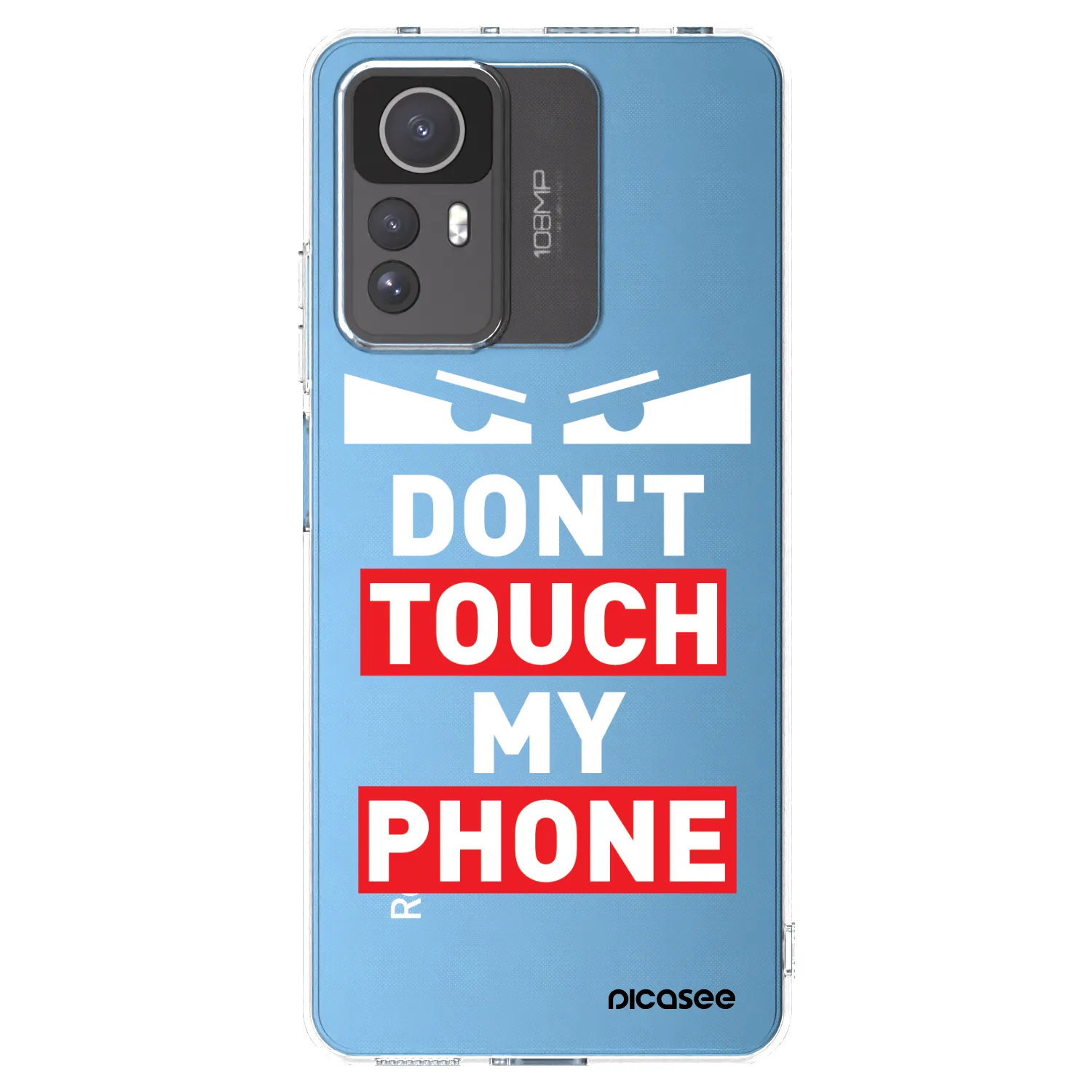 Picasee silikonski prozorni ovitek za Xiaomi Redmi Note 12S - Shadow Eye - Transparent
