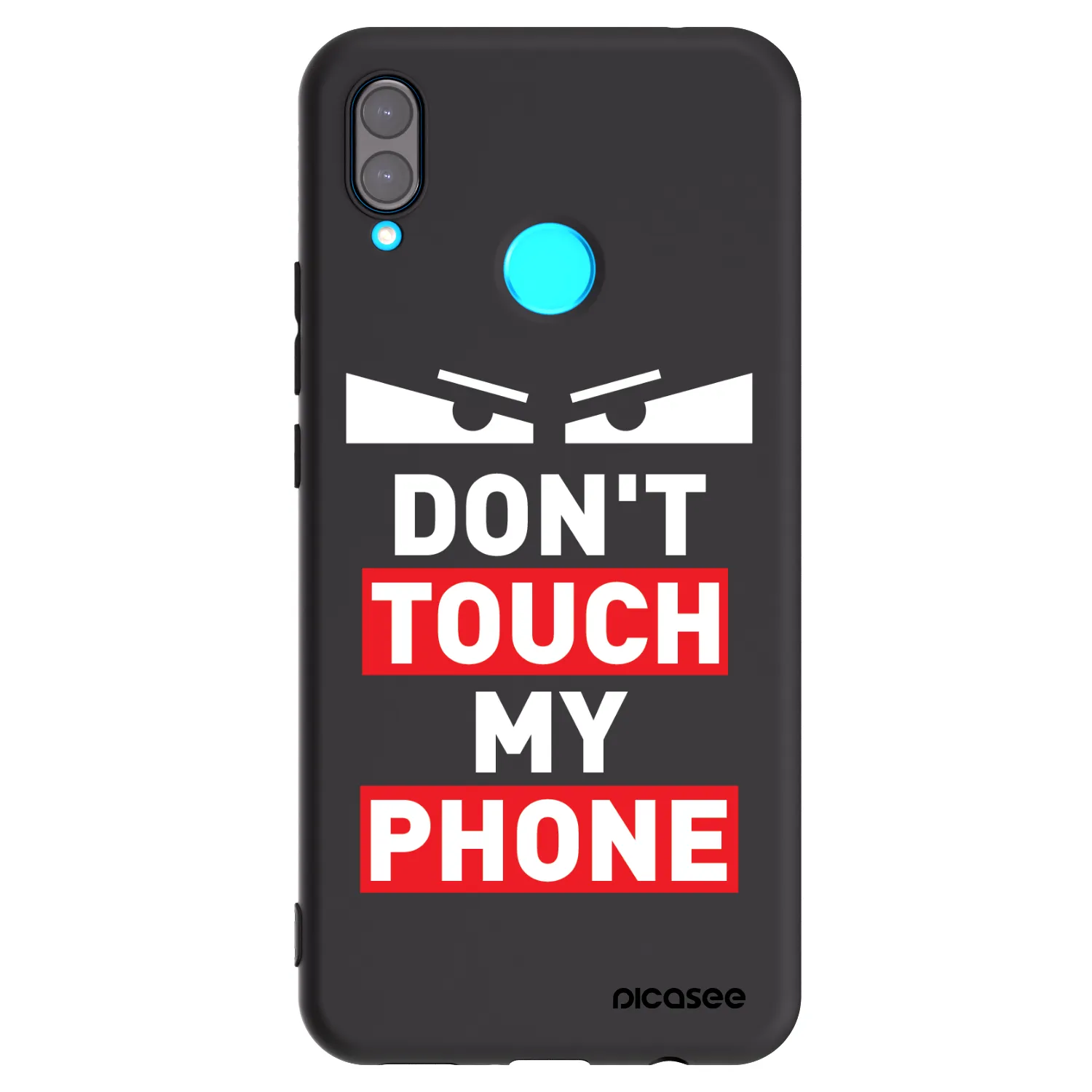 Picasee silikonski črni ovitek za Huawei Nova 3i - Shadow Eye - Transparent