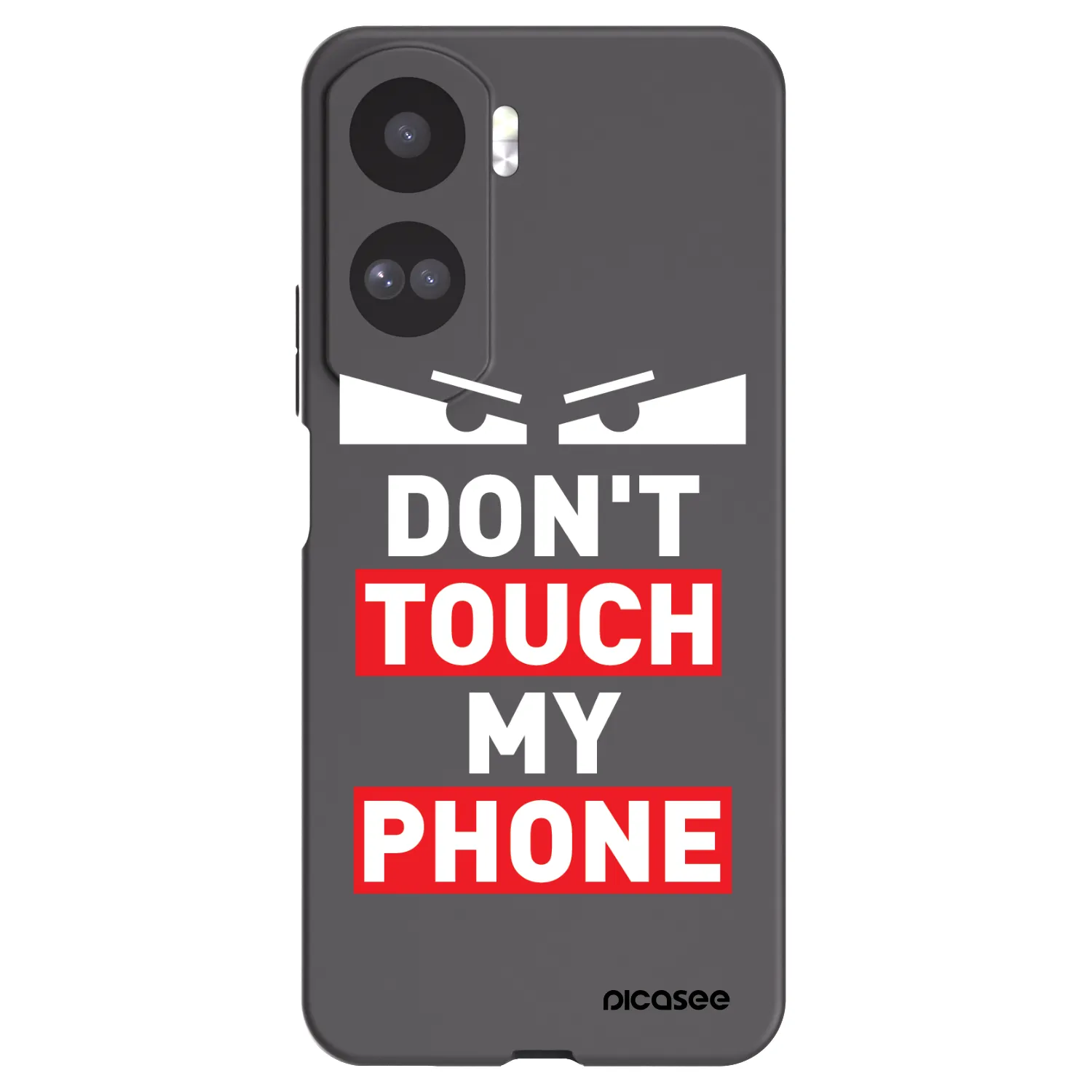 Picasee silikonski črni ovitek za Honor 90 Lite 5G - Shadow Eye - Transparent