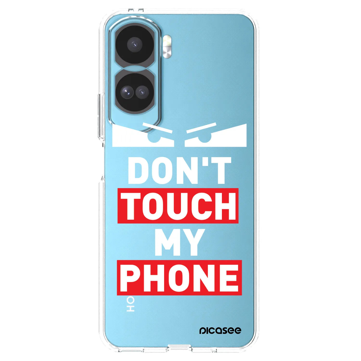 Picasee silikonski prozorni ovitek za Honor 90 Lite 5G - Shadow Eye - Transparent