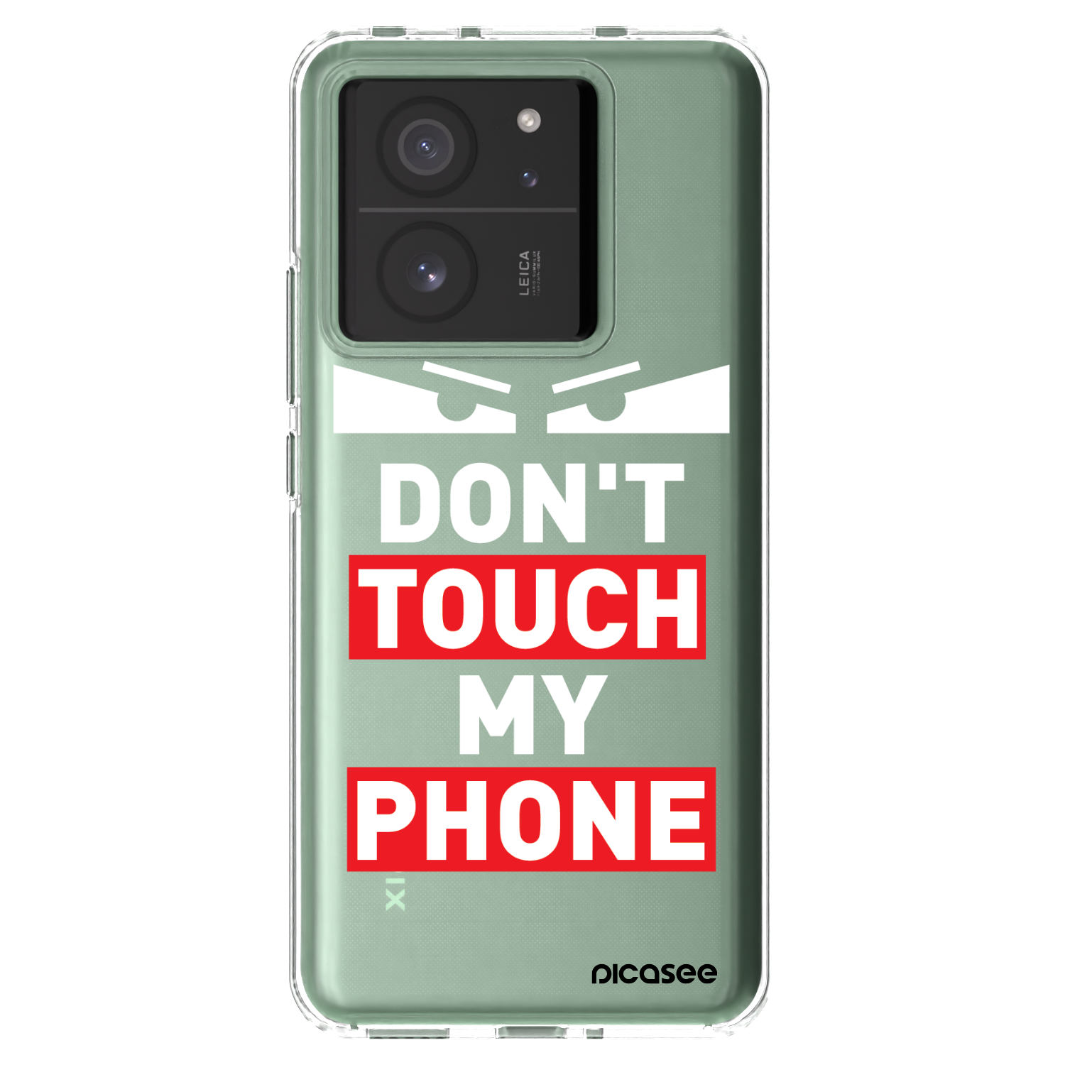Picasee silikonski prozorni ovitek za Xiaomi 13T Pro - Shadow Eye - Transparent