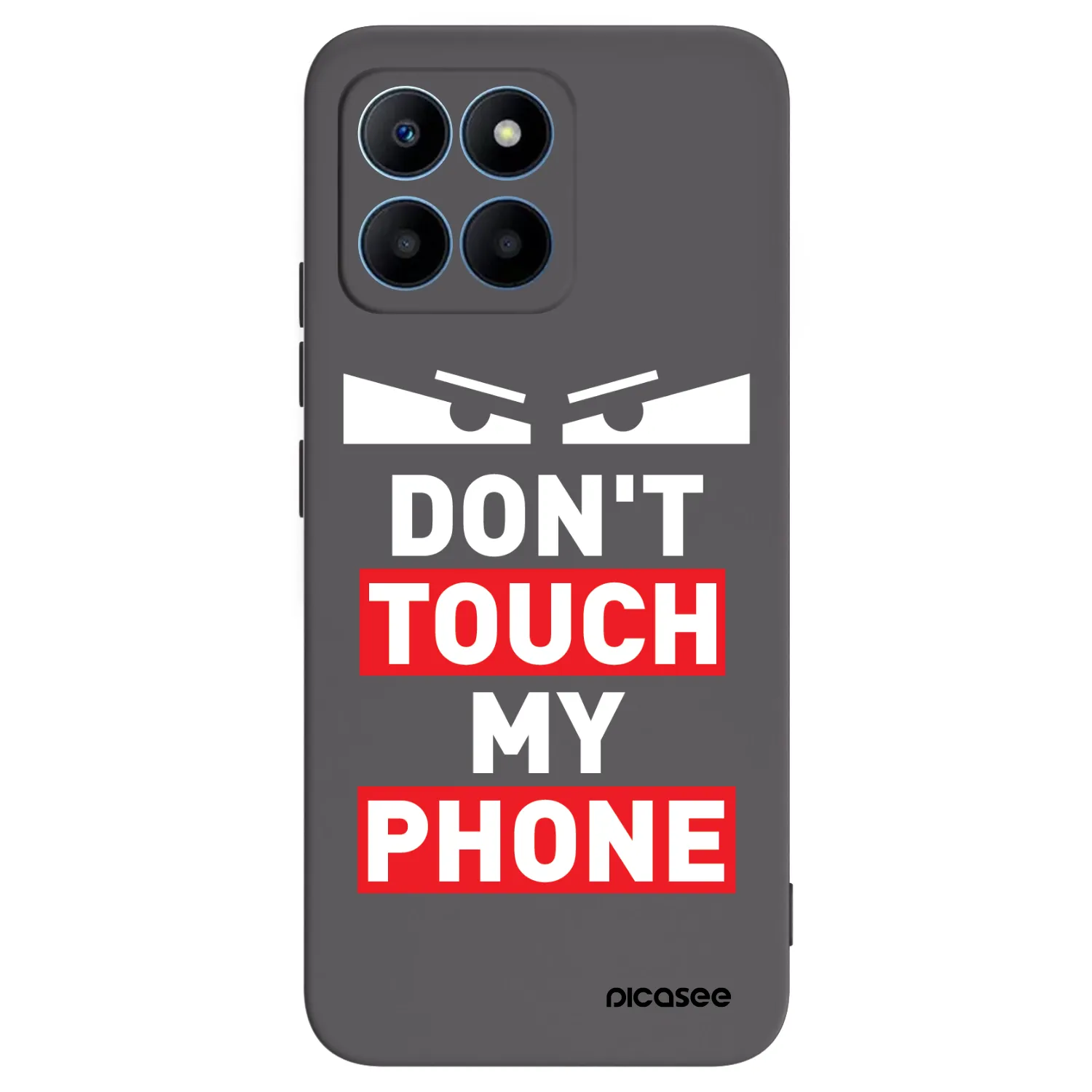 Picasee silikonski črni ovitek za Honor 70 Lite - Shadow Eye - Transparent