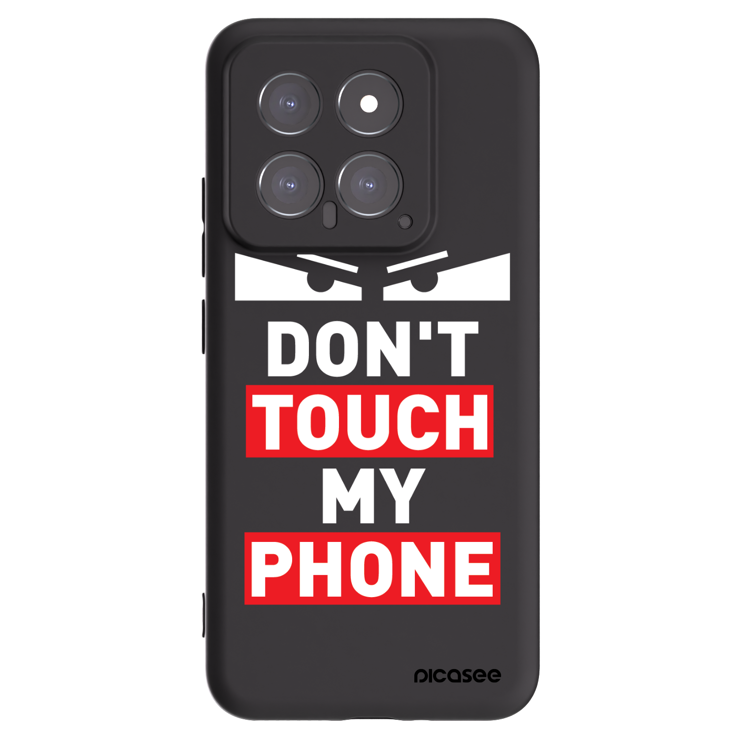 Picasee silikonski črni ovitek za Xiaomi 14 - Shadow Eye - Transparent