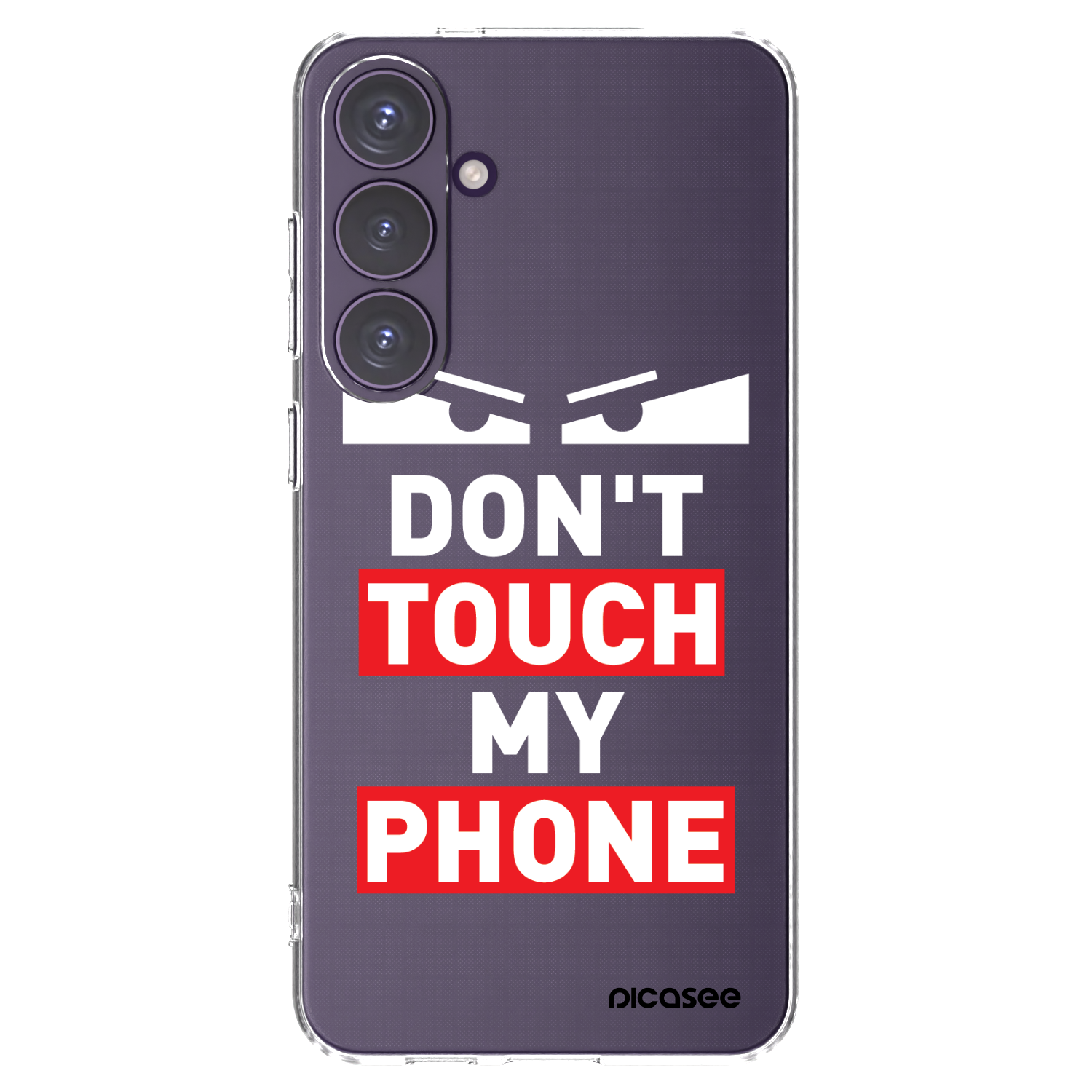 Picasee silikonski prozorni ovitek za Samsung Galaxy S24+ S926B 5G - Shadow Eye - Transparent