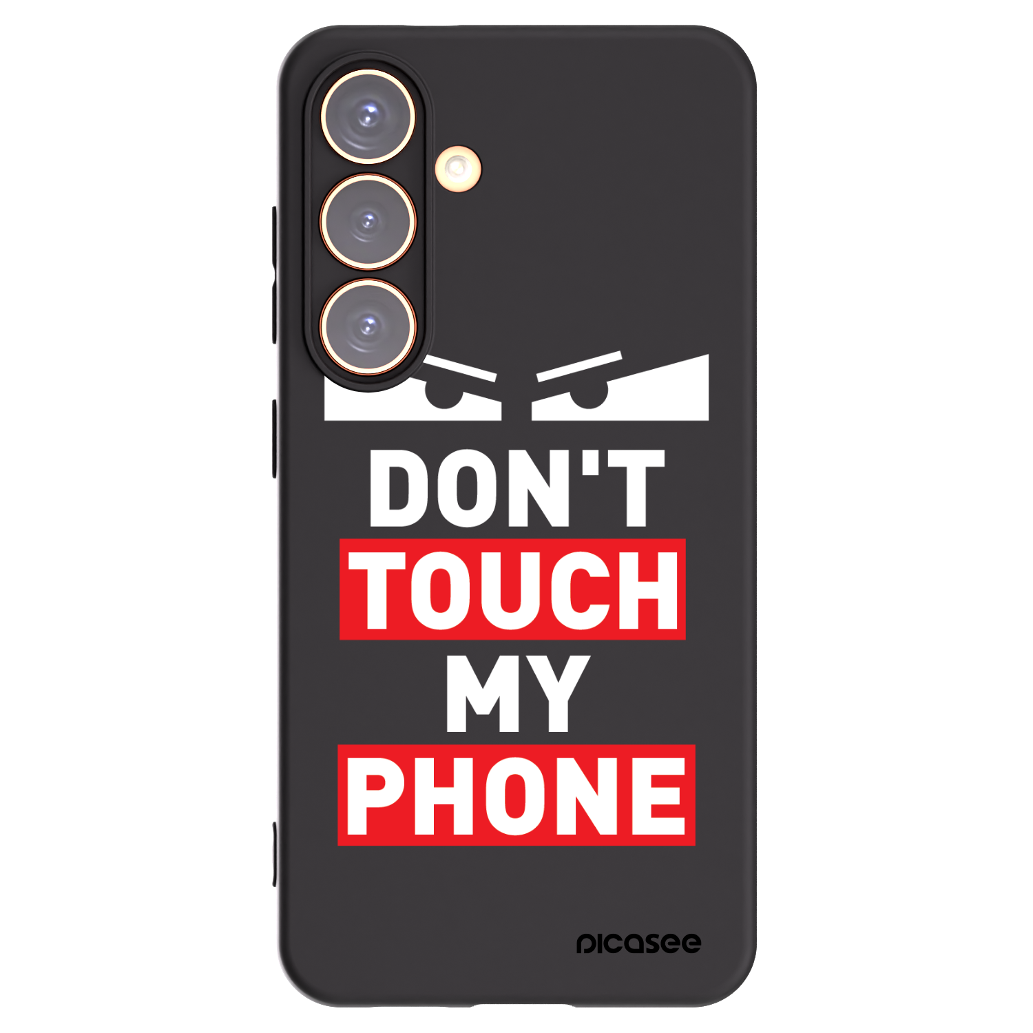 Picasee silikonski črni ovitek za Samsung Galaxy S24 S921B 5G - Shadow Eye - Transparent