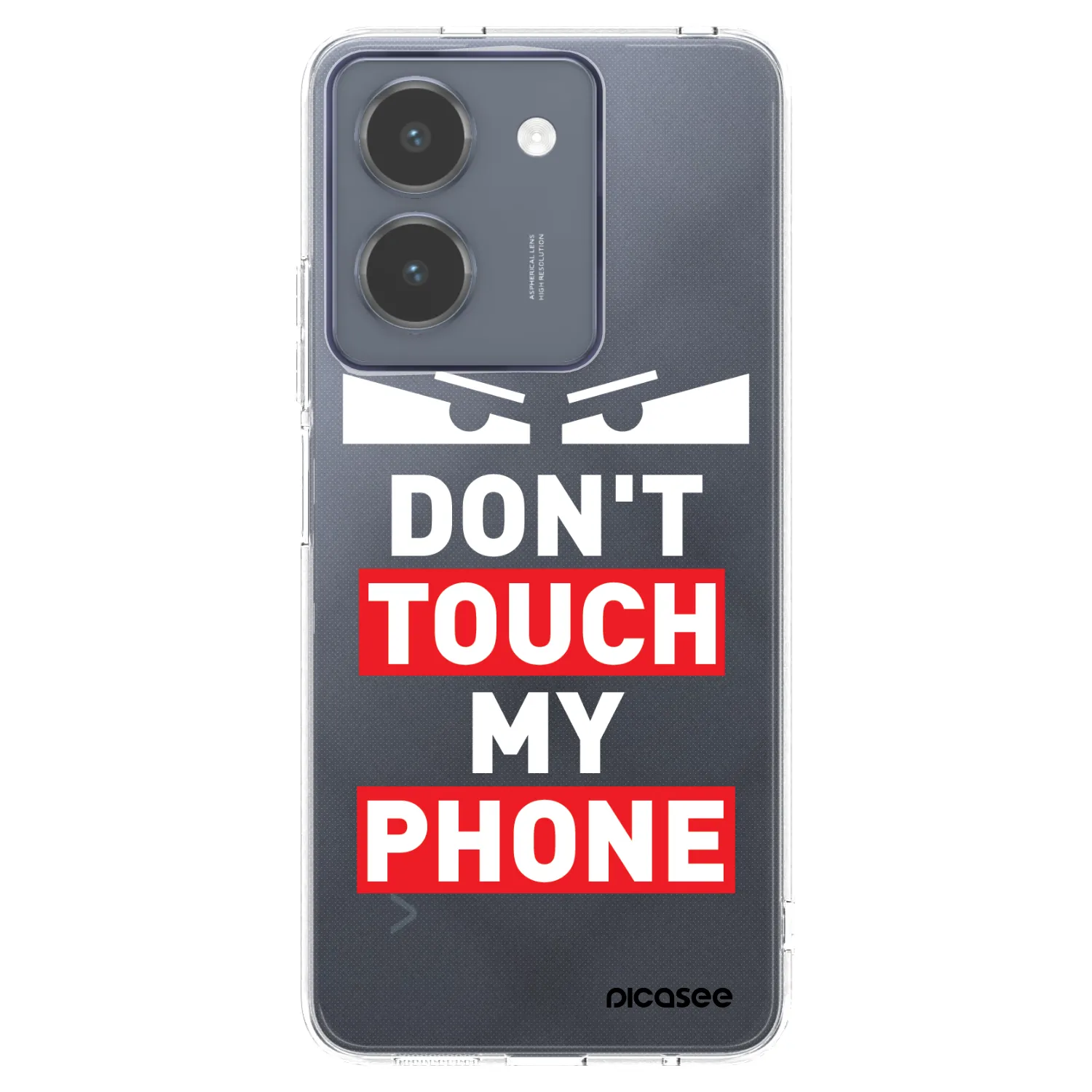 Picasee silikonski prozorni ovitek za Vivo Y36 4G - Shadow Eye - Transparent