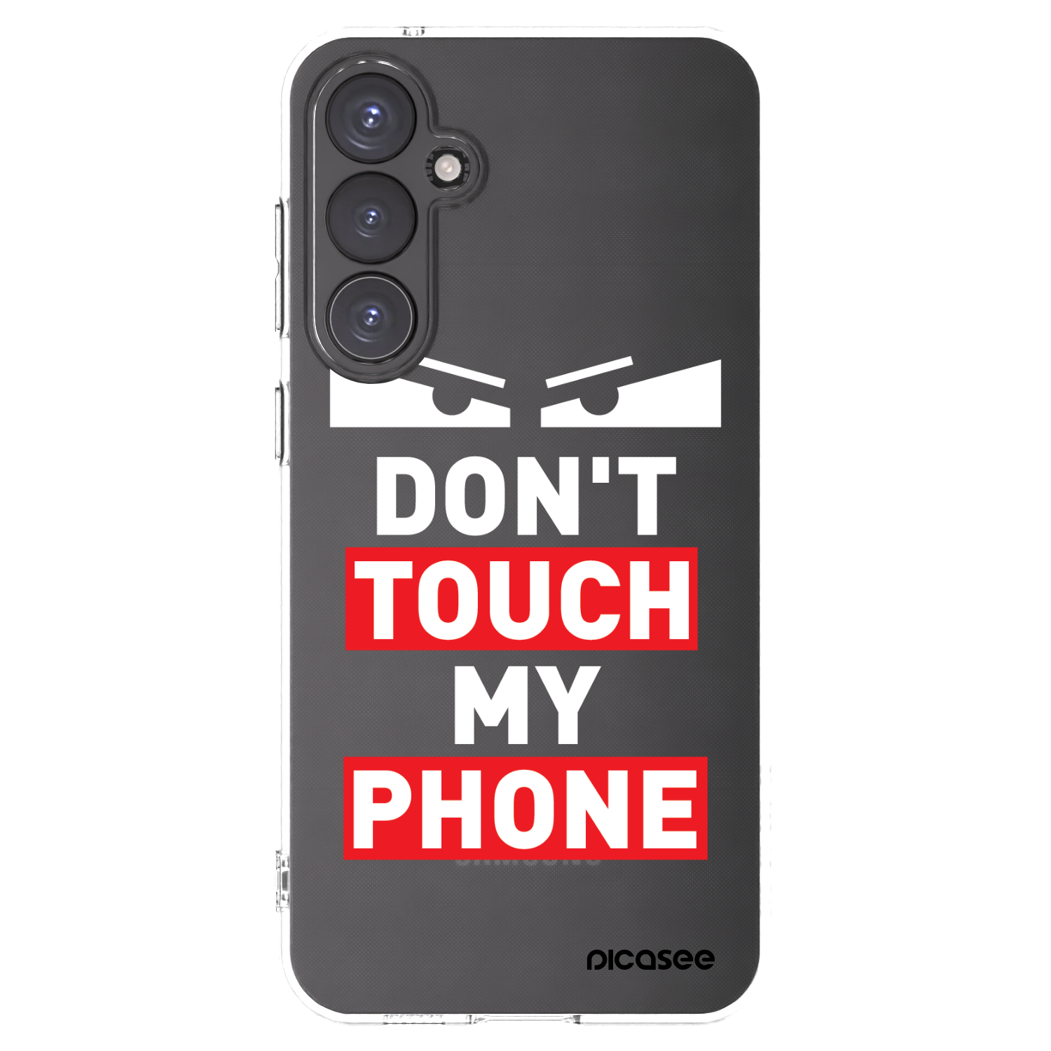 Picasee silikonski prozorni ovitek za Samsung Galaxy S23 FE S711B - Shadow Eye - Transparent