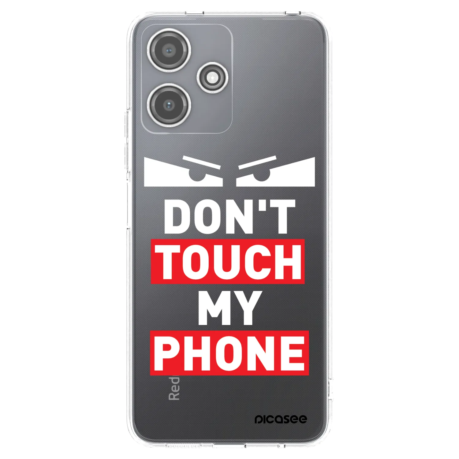 Picasee silikonski prozorni ovitek za Xiaomi Redmi 12 5G - Shadow Eye - Transparent