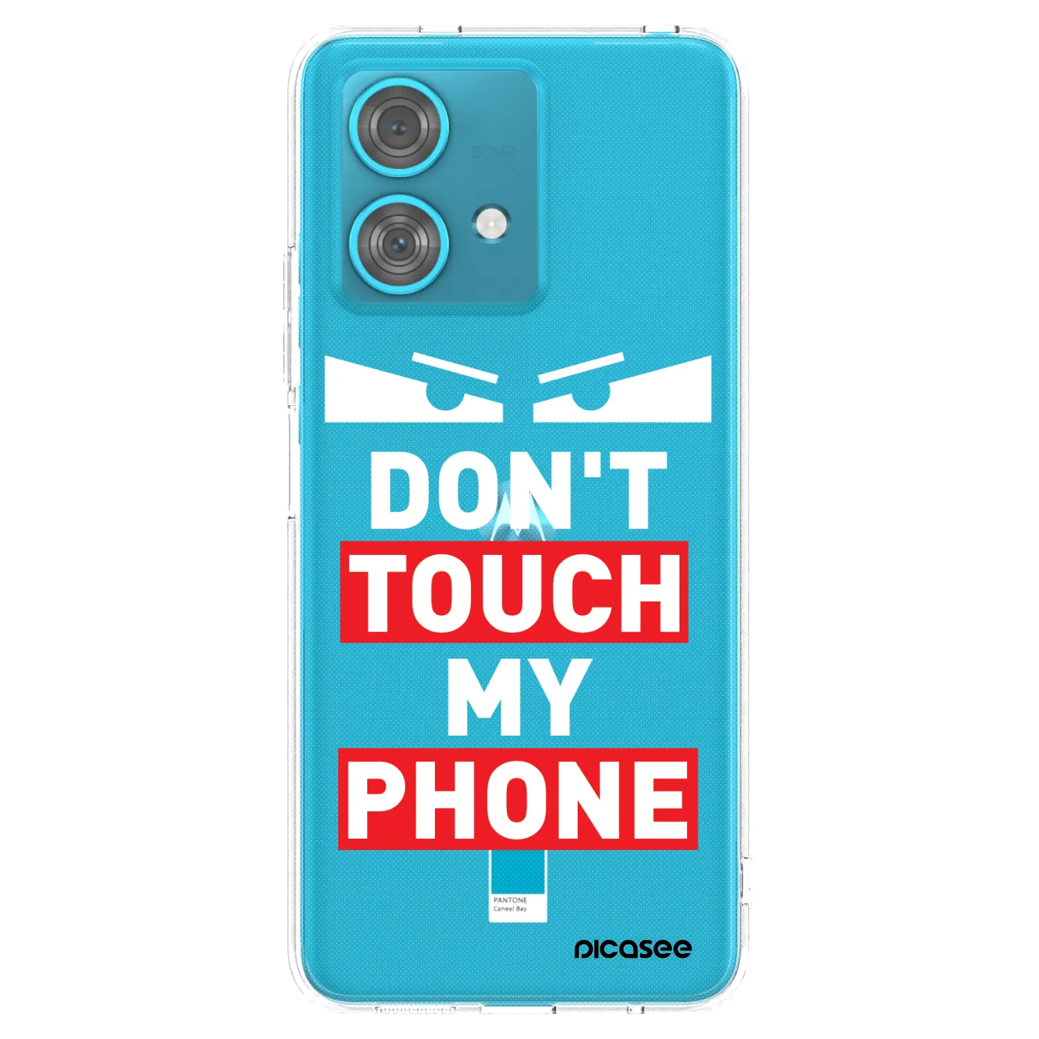 Picasee silikonski prozorni ovitek za Motorola Edge 40 Neo - Shadow Eye - Transparent