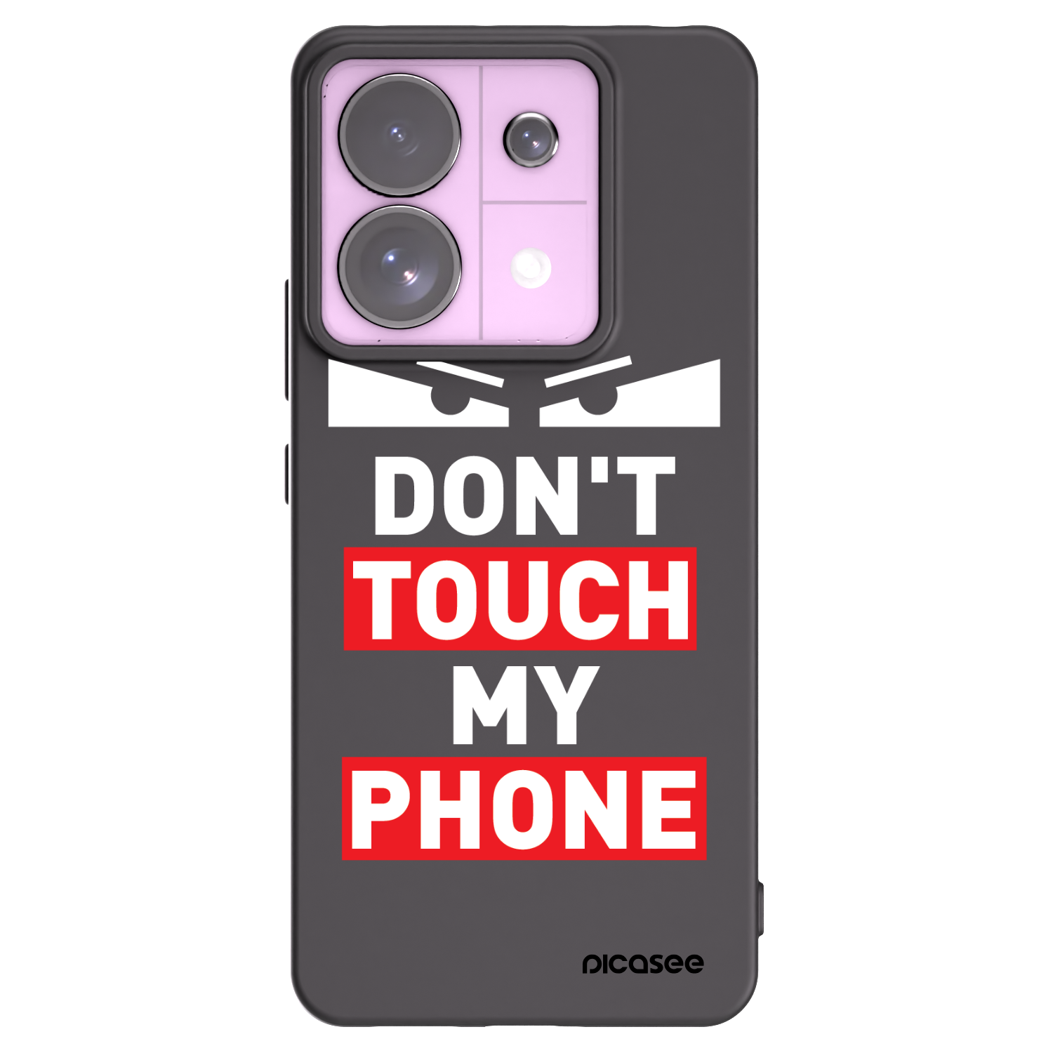 Picasee silikonski črni ovitek za Xiaomi Redmi Note 13 Pro 5G - Shadow Eye - Transparent