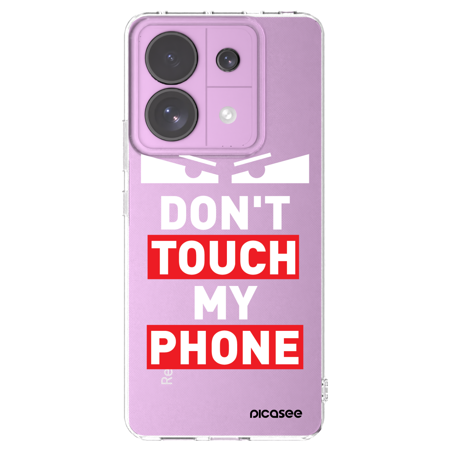 Picasee silikonski prozorni ovitek za Xiaomi Redmi Note 13 Pro 5G - Shadow Eye - Transparent