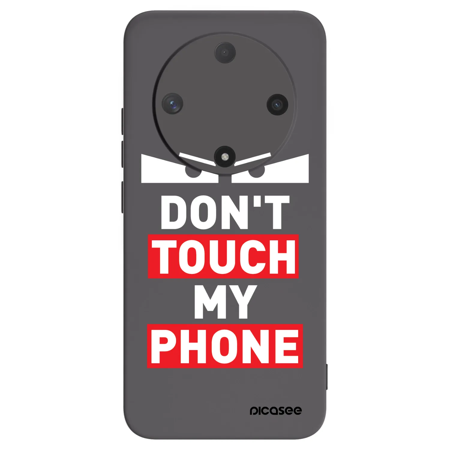 Picasee silikonski črni ovitek za Honor Magic6 Lite 5G - Shadow Eye - Transparent